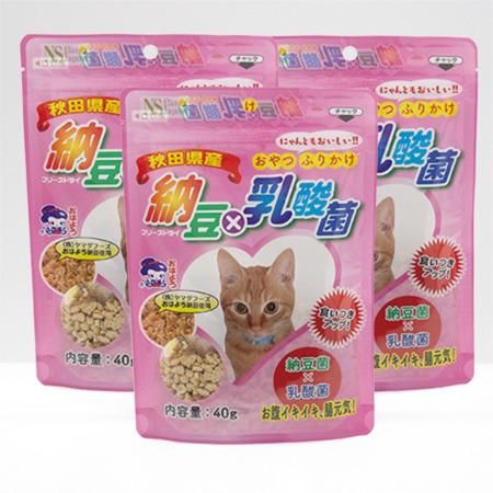 納豆×乳酸菌（猫用）3袋セット - NSバイオジャパン オンライン