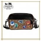 󥺡ǥѡCOACH GRAHAM CROSSBODY WITH TRAVEL PATCHESF72947QBTN2