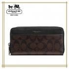 ĹۡCOACH   ACCORDION WALLET IN SIGNATURE F58112F75000F58112MABR