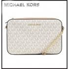 ޥ륳MICHAEL KORS  JET SET ITEM  CROSSBODY 35F8GTTC3BVANILLA/ACORN