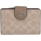 COACH★MEDIUM CORNER ZIP WALLET  【CW786  SVPWH】