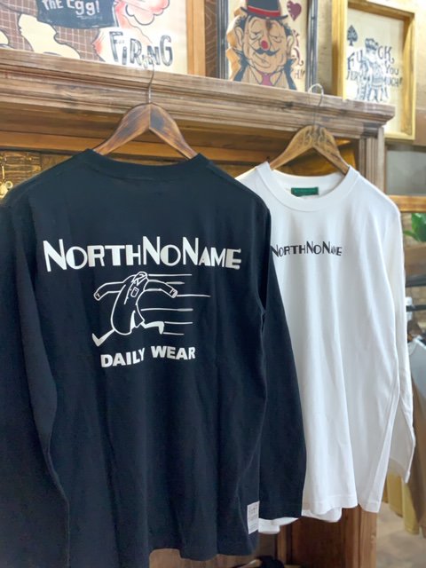 NORTH NO NAME(ノースノーネーム) -ADVERTISING L/S T-(ロングTシャツ 