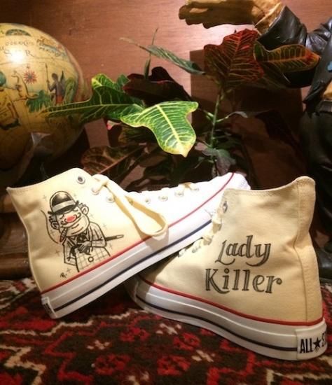 LUCKY RUDY × BEAT.F.P.G HAND PAINT SHOES