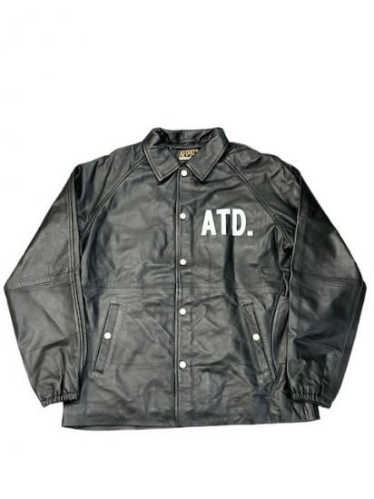 AT DIRTY(アットダーティー) -BOLD LEATHER COACH JACKET AT DIRTY(アットダーティー) -BOLD LEATHER COACH JACKET