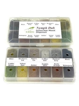キャナル Nymph DUB ガードヘアMixed ディスペンサー - 釣道楽屋SABALO