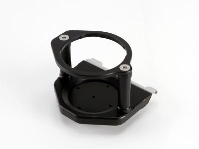 Billet Drink Holder Black＆Black【MC後DELICA D:5専用】 - X