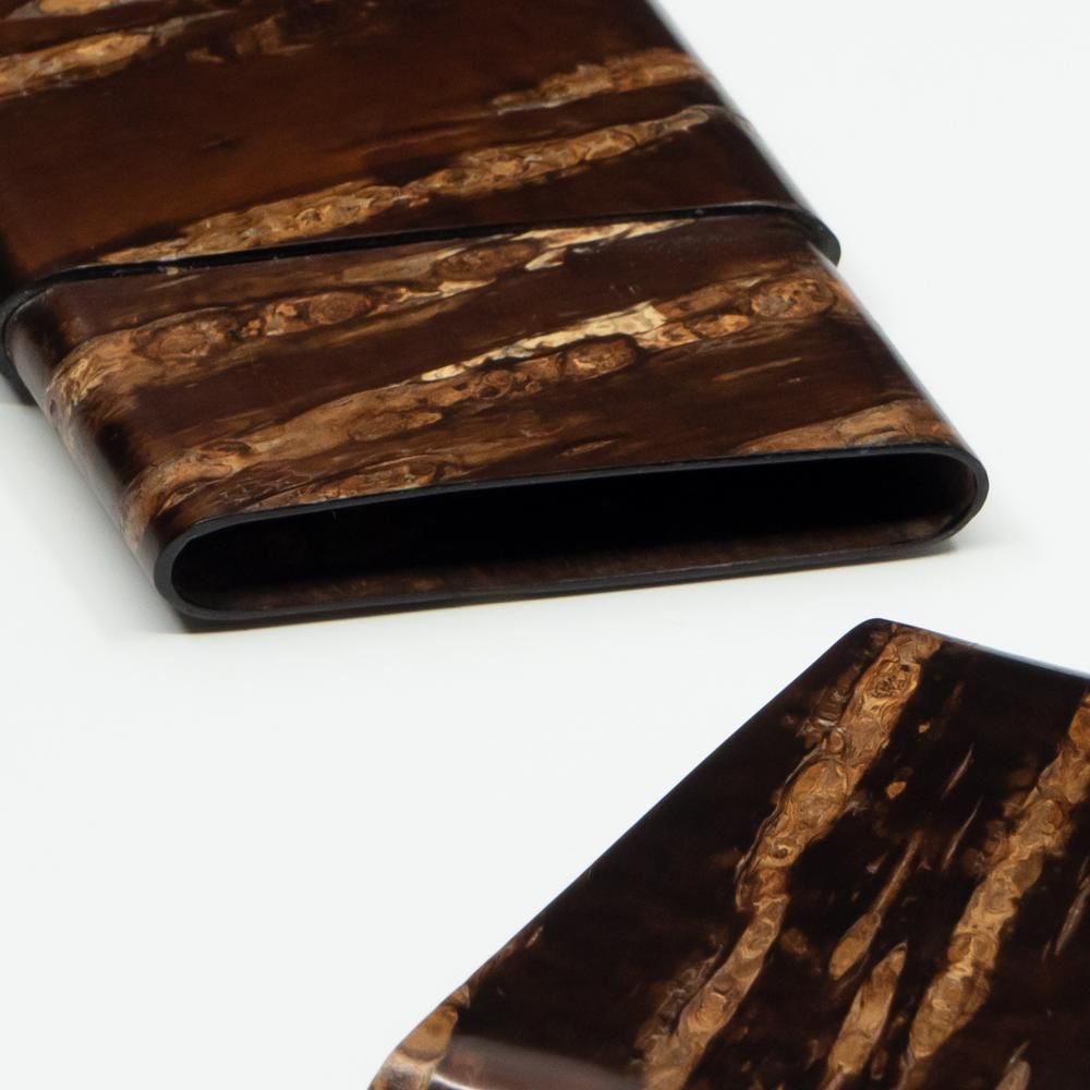 名刺入 無地皮｜佐藤大 作｜角館 樺細工 製造販売元 八柳