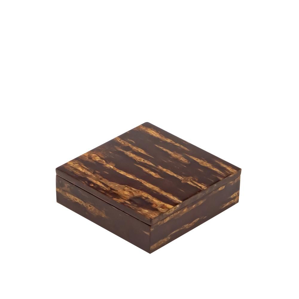 小箱 無地皮 10cm*10cm｜角館 樺細工 製造販売元 八柳