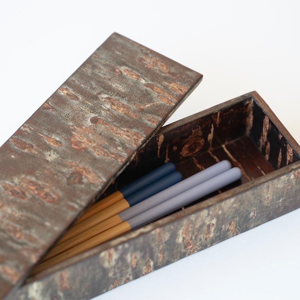 樺細工・総桐二段整理箱・1点物 樺細工・総桐二段整理箱・1点物