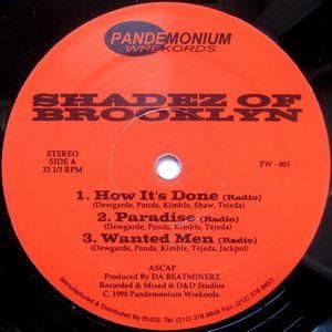 SHADEZ OF BROOKLYN - How It's Done / Paradise / Wanted Men