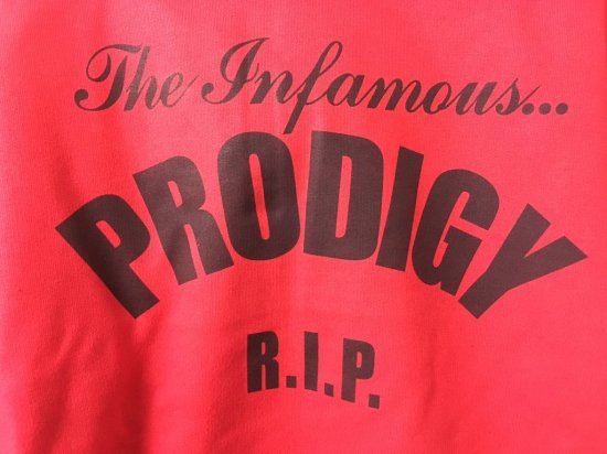 INFAMOUS PRODIGY R.I.P. HOODIE - EBBTIDE RECORDS