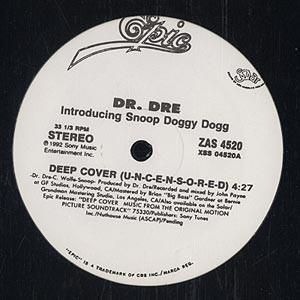 DR.DRE - Deep Cover - EBBTIDE RECORDS