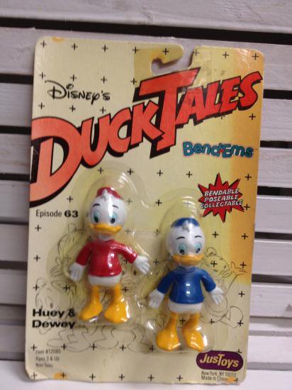 ディズニー ダックテイルズ Duck Tales ベンダブル ヒューイ デューイ アメリカンtoyのお店 Marble Monsters