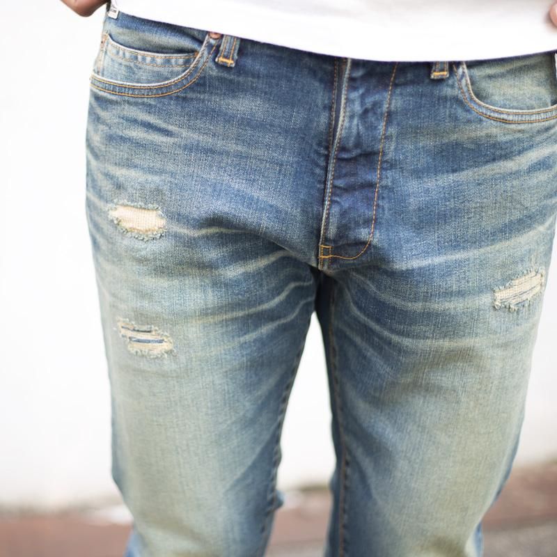 【新品未使用タグ付】TURN ME ON ストレッチデニム ブルー 31インチ 新品未使用タグ付】TURN ME ON ストレッチデニム ブルー 31インチ TURN