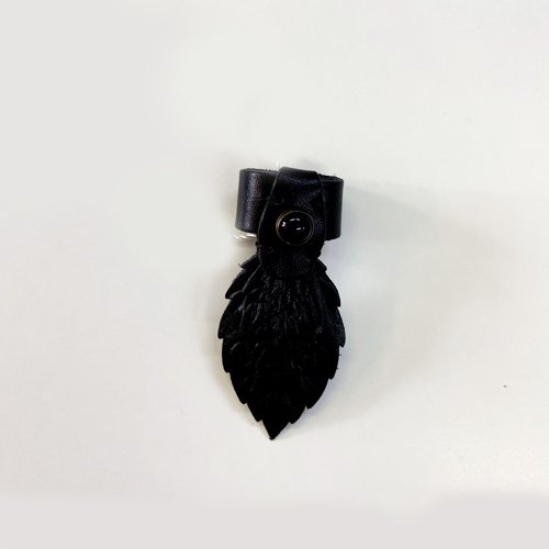 【50%OFF】FUMIE TANAKA フミエタナカ LEATHER LEAF RING レザー リーフ リング