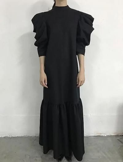 john NHOJ (ジョン) フレンチプリントドレス-