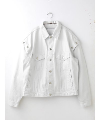 <img class='new_mark_img1' src='https://img.shop-pro.jp/img/new/icons16.gif' style='border:none;display:inline;margin:0px;padding:0px;width:auto;' />60OFFJOHN LAWRENCE SULLIVAN SHOULDER BUTTON JEAN JACKET  Х   ܥ  㥱å