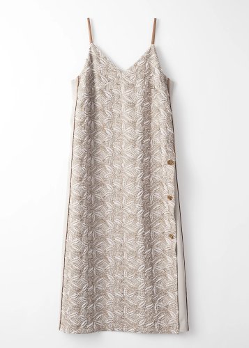 MURRAL Thawing embroidery camisole dress ソーウィング　エンブロイダリー　キャミソール　ドレス  大阪市中央区南船場4-13-5　06-6245-6801 - Damier