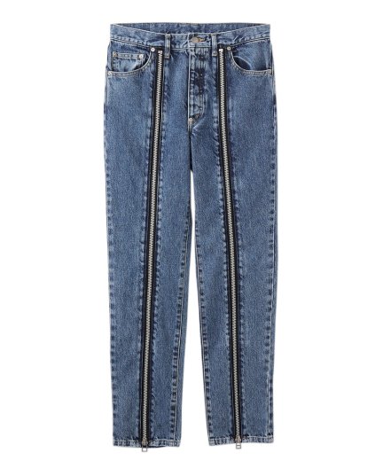 <img class='new_mark_img1' src='https://img.shop-pro.jp/img/new/icons16.gif' style='border:none;display:inline;margin:0px;padding:0px;width:auto;' />JOHN LAWRENCE SULLIVAN Rigid denim zipped pants  󥹥Х ꥸåɥǥ˥ åץѥ