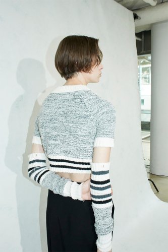 VOLTAGE CONTROL FILTER Remove Sleeve Knit Top ヴォルテージ コントロール フィルター リムーブスリーブ  ニットトップ - 大阪市中央区南船場4-13-5　06-6245-6801 - Damier