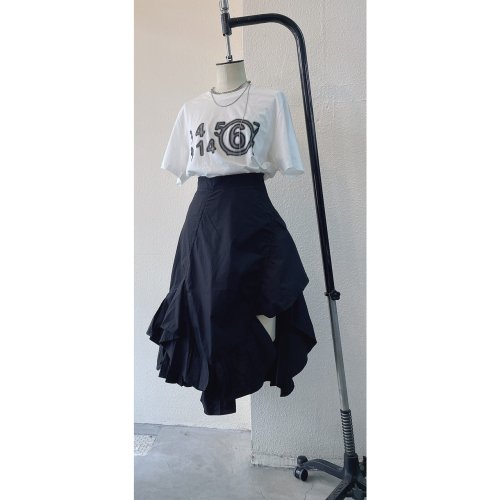 Ruffle Asymmetry Skirt ラッフル アシンメトリー スカート