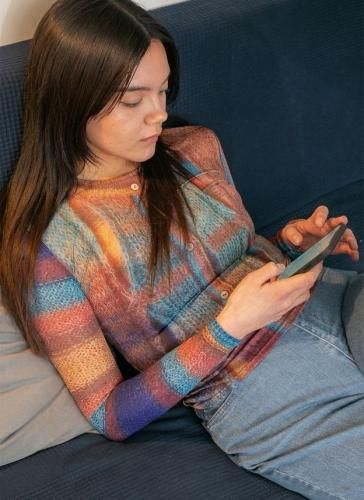 PERVERZE Holey Pettern Mohair Knit パーバーズ ホーリー