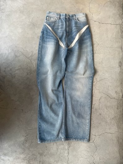 Y/PROJECT CUT OUT JEANS ワイプロジェクト カットアウトデニム 