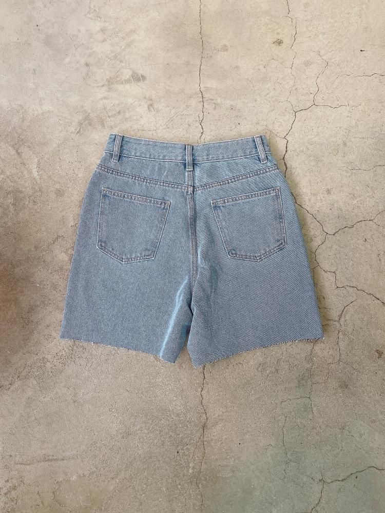KIMHEKIM SARAH LABEL DEMIN SHORTS キムへキム ラベル デニム