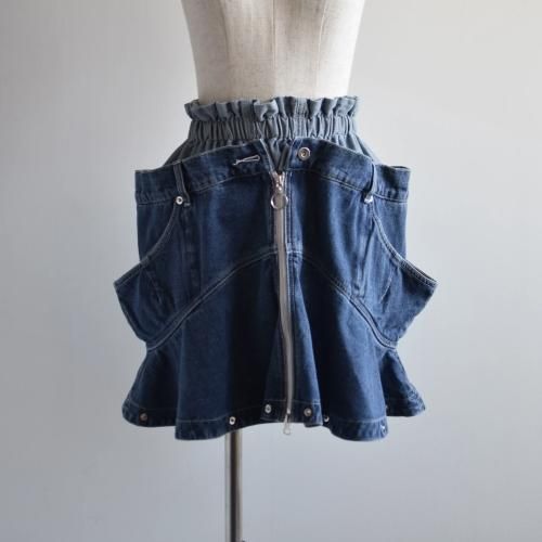 HOUGA jean skirt tops  ۥ  ȥȥåץ