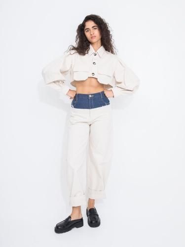 LEINWANDE Short Shirts Jacket ラインヴァンド ショート シャツ LEINWANDE Short Shirts Jacket ラインヴァンド ショート シャツ