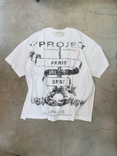 Y/PROJECT EVERGREEN PARIS' BEST T-SHIRT 磻ץ С꡼ ѥꥹ ٥ T