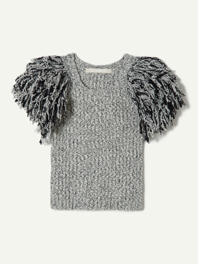 新品　leinwande Sheep Knitted Vest フリンジベスト Sheep Knitted Vest（ベスト）｜leinwande（ラインヴァンド）の