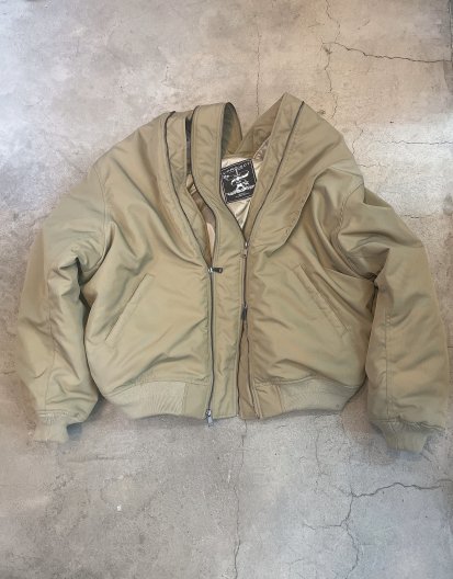 Y/PROJECT DOUBLE ZIP PINCHED LOGO BOMBER 磻ץ ֥른åץԥ  ܥС㥱å