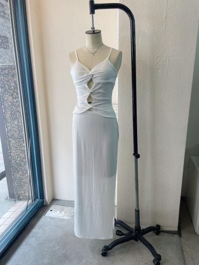 <img class='new_mark_img1' src='https://img.shop-pro.jp/img/new/icons16.gif' style='border:none;display:inline;margin:0px;padding:0px;width:auto;' />Determ Collagen Twisted Dress ǥ 顼 ĥȥɥ쥹