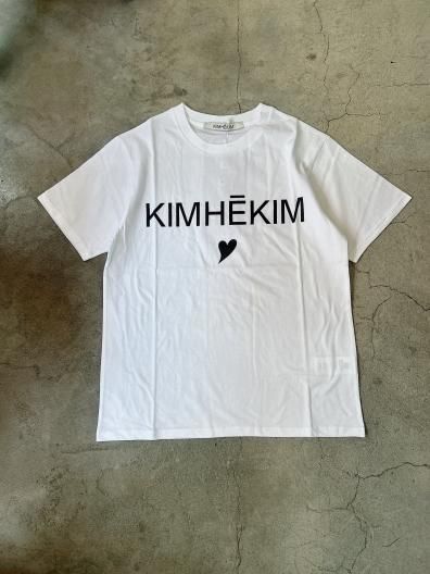 ■KIMHEKIM■ キムヘキム Striped KIMHEKIM Tシャツ org.jpg