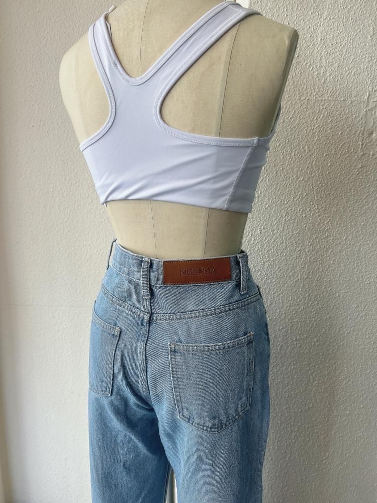 KIMHEKIM HEART STAMPED JEANS キムへキム ハートスタンプ KIMHEKIM HEART STAMPED JEANS キムへキム ハートスタンプ