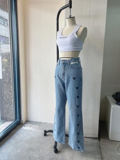 KIMHEKIM SARAH LABEL JEANS キムへキム サラ ラベル デニム KIMHEKIM SARAH LABEL JEANS キムへキム サラ ラベル デニム