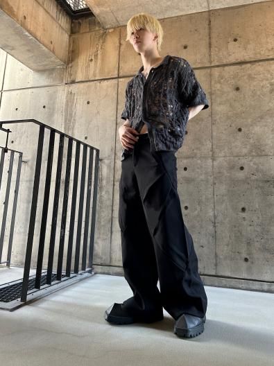 AR Tuck Wideleg  Pants  å 磻ɥå ѥ