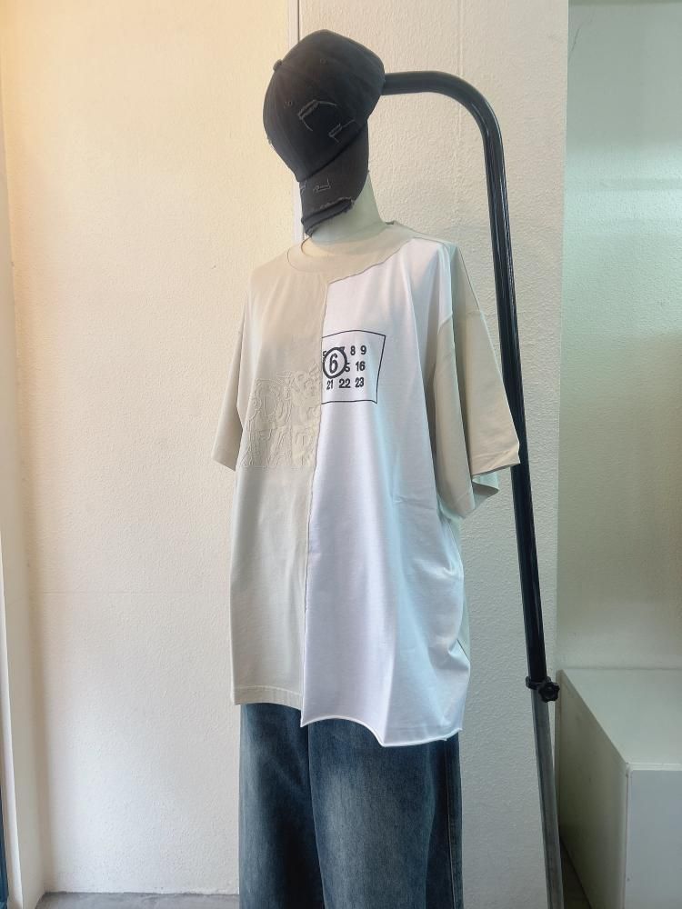 MM6 MAISON MARGIELA Splice Bear Numeric T-SHIRTS エムエム MM6 MAISON MARGIELA Splice Bear Numeric T-SHIRTS エムエム
