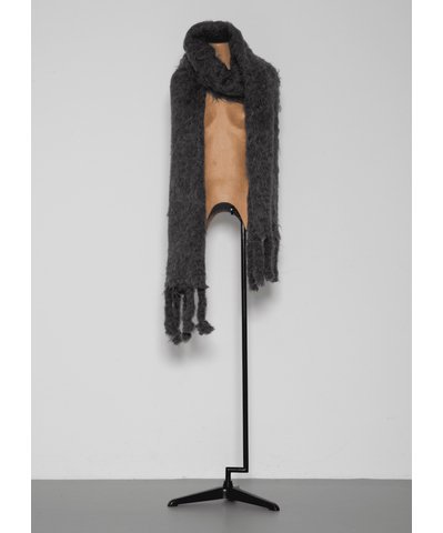 Determ Recycled Yarn Shaggy Scarf ǥ ꥵ 䡼 㥮 