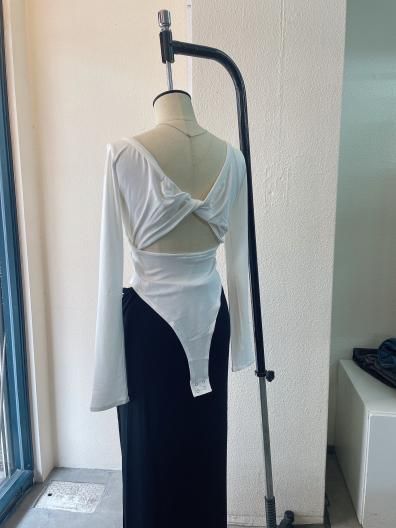 Determ Collagen Twisted Back Bodysuit ǥ 顼 ĥƥå Хå ܥǥ