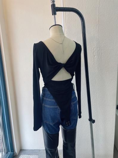 Determ Collagen Twisted Back Bodysuit ǥ 顼 ĥƥå Хå ܥǥ