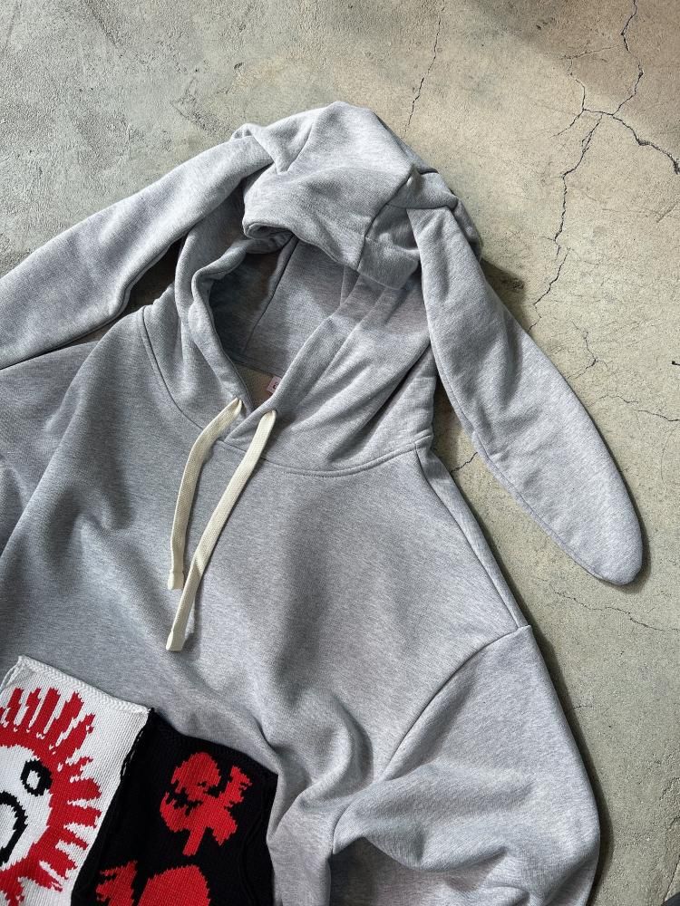 CHARLES JEFFREY LOVERBOY PATCH RABBIT EARS HOODY チャールズ