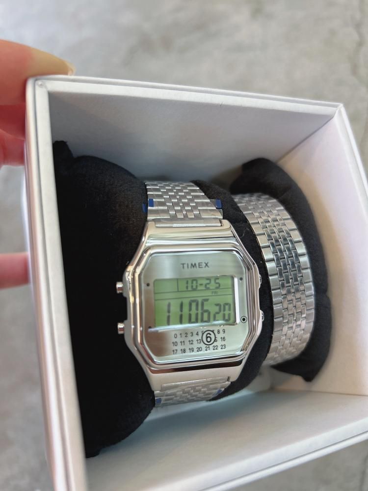 【即日発送】Margiela×TIMEX コラボレーションウォッチ MM6 Maison Margiela×TIMEX＞コラボレーションウォッチ | st