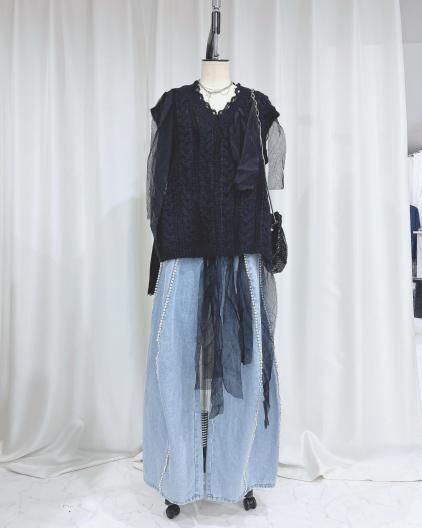 AR FRINGE VEST  ե󥸥٥