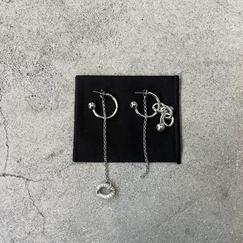 JUSTINE CLENQUET ABEL EARRINGS  她ƥ̥ ٥ ԥ