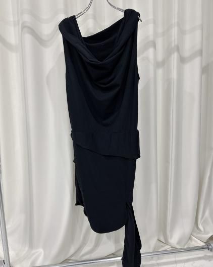 OPEN  YY DECONSTRUCTED MIDI DRESS ץ磻磻 ǥ󥹥ȥ饯ƥå ߥǥ ɥ쥹