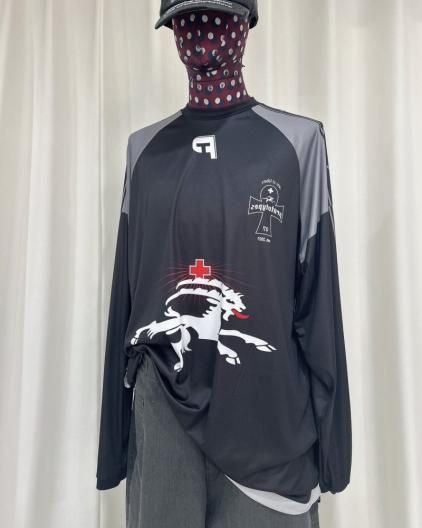 <img class='new_mark_img1' src='https://img.shop-pro.jp/img/new/icons16.gif' style='border:none;display:inline;margin:0px;padding:0px;width:auto;' />Prototypes INSIDEOUT FOOTBALL LONG SLEEVE ץȥץ 󥵥ɥ եåȥܡ 󥰥꡼