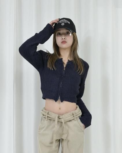 <img class='new_mark_img1' src='https://img.shop-pro.jp/img/new/icons16.gif' style='border:none;display:inline;margin:0px;padding:0px;width:auto;' />AR DOUBLEZIP SHORT KNIT   ֥른å 硼 ˥å