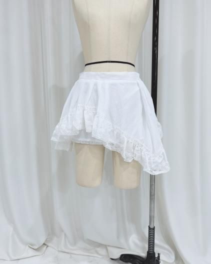 AR LACE SHORT SKIRT  졼 硼 